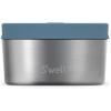 imageSwell Stainless Steel Food Canister 16oz Matcha Silver Lining Single Walled Durable Construction BPA Free Dishwasher SafeSky Silver Lining