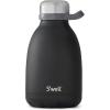 imageSwell Stainless Steel Roamer Bottle64 Fl OzTeakwood TripleLayered VacuumInsulated Containers Keeps Drinks Cold for 72 Hours and Hot for 24BPAFree Travel Water Bottle 64ozOnyx