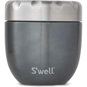 imageSwell Eats Stainless Steel Food Bowls 215oz Blue Granite TripleLayered VacuumInsulated Containers Keeps Food Cold for 11 Hours and Hot for 7 hours Condensation Free BPA FreeBlue Suede