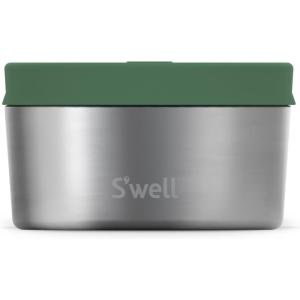 imageSwell Stainless Steel Food Canister 16oz Matcha Silver Lining Single Walled Durable Construction BPA Free Dishwasher SafeMatcha Silver Lining