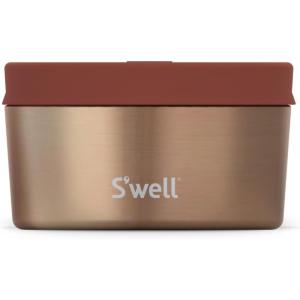 imageSwell Stainless Steel Food Canister 16oz Matcha Silver Lining Single Walled Durable Construction BPA Free Dishwasher SafeMauve Pyrite