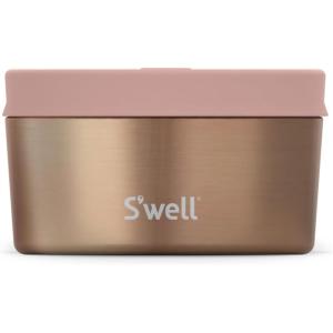 imageSwell Stainless Steel Food Canister 16oz Matcha Silver Lining Single Walled Durable Construction BPA Free Dishwasher SafePink Pyrite