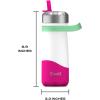 imageSwell Stainless Steel Traveler with Flip Straw Lid 16oz Dragonfruit Triple Layered Vacuum Insulated Containers Keeps Drinks Cold for 24 Hours BPA Free Easy Carrying On the GoDragonfruit