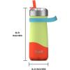 imageSwell Stainless Steel Traveler with Flip Straw Lid 16oz Dragonfruit Triple Layered Vacuum Insulated Containers Keeps Drinks Cold for 24 Hours BPA Free Easy Carrying On the GoTropical Smoothie