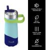 imageSwell Stainless Steel Traveler with Flip Straw Lid 16oz Dragonfruit Triple Layered Vacuum Insulated Containers Keeps Drinks Cold for 24 Hours BPA Free Easy Carrying On the GoBlueberry