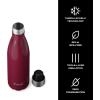 imageSwell Stainless Steel Water Bottle 17oz Blue Suede TripleLayered Vacuum Insulated Containers Keeps Drinks Cold for 36 Hours and Hot for 18 BPA Free Perfect for On the GoWild Cherry