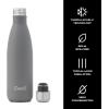 imageSwell Stainless Steel Water Bottle 17oz Blue Suede TripleLayered Vacuum Insulated Containers Keeps Drinks Cold for 36 Hours and Hot for 18 BPA Free Perfect for On the GoSmokey Quartz