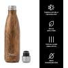 imageSwell Stainless Steel Water Bottle 17oz Calacatta Gold Triple Layered Vacuum Insulated Containers Keeps Drinks Cold for 36 Hours and Hot for 18 BPA Free Perfect for On the GoTeakwood