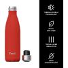 imageSwell Stainless Steel Water Bottle 17oz Poppy Red Triple Layered Vacuum Insulated Containers Keeps Drinks Cold for 36 Hours and Hot for 18 BPA Free Perfect for On the GoPoppy Red