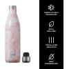 imageSwell Stainless Steel Water Bottle 25oz Teakwood Triple Layered Vacuum Insulated Containers Keeps Drinks Cold for 48 Hours and Hot for 24 BPA Free Perfect for On the GoGeode Rose