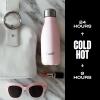 imageSwell Stainless Steel Water Bottle 9oz Azurite Marble Triple Layered Vacuum Insulated Containers Keeps Drinks Cold for 24 Hours and Hot for 12 BPA Free Perfect for On the GoPink Topaz