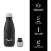 imageSwell Stainless Steel Water Bottle 9oz Azurite Marble Triple Layered Vacuum Insulated Containers Keeps Drinks Cold for 24 Hours and Hot for 12 BPA Free Perfect for On the GoOnyx