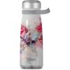 imageSwell Stainless Steel Traveler With Handle 32oz Ocean Marble Triple Layered Vacuum Insulated Containers Keeps Drinks Cold for 50 Hours and Hot for 18 BPA Free Easy Carrying On the GoRose Marble