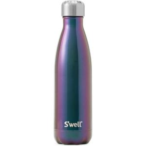 imageSwell Stainless Steel Water Bottle 17oz Blue Suede TripleLayered Vacuum Insulated Containers Keeps Drinks Cold for 36 Hours and Hot for 18 BPA Free Perfect for On the GoSupernova