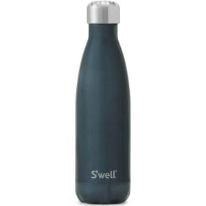imageSwell Stainless Steel Water Bottle 17oz Blue Suede TripleLayered Vacuum Insulated Containers Keeps Drinks Cold for 36 Hours and Hot for 18 BPA Free Perfect for On the GoBlue Suede
