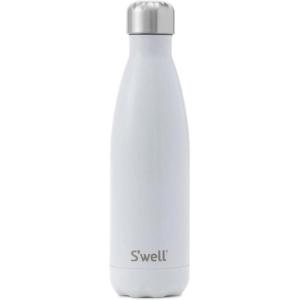 imageSwell Stainless Steel Water Bottle 17oz Blue Suede TripleLayered Vacuum Insulated Containers Keeps Drinks Cold for 36 Hours and Hot for 18 BPA Free Perfect for On the GoAngel Food