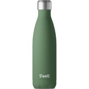 imageSwell Stainless Steel Water Bottle 17oz Onyx Triple Layered VacuumInsulated Containers Keeps Drinks Cold for 36 Hours and Hot for 18 BPA Free Perfect for On the GoGreen Jasper