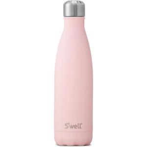 imageSwell Stainless Steel Water Bottle 17oz Onyx Triple Layered VacuumInsulated Containers Keeps Drinks Cold for 36 Hours and Hot for 18 BPA Free Perfect for On the GoPink Topaz
