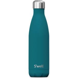 imageSwell Stainless Steel Water Bottle 17oz Poppy Red Triple Layered Vacuum Insulated Containers Keeps Drinks Cold for 36 Hours and Hot for 18 BPA Free Perfect for On the GoPeacock Blue