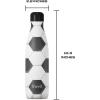 imageSwell Stainless Steel Water Bottle 17oz Goals Triple Layered Vacuum Insulated Containers Keeps Drinks Cold for 36 Hours and Hot for 18 BPA Free Perfect for On the Go