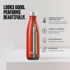 imageSwell Stainless Steel Water Bottle 25oz Goals Triple Layered Vacuum Insulated Containers Keeps Drinks Cold for 48 Hours and Hot for 24 BPA Free Perfect for On the GoGreen Foliage