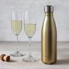 imageSwell Stainless Steel Water Bottle 25oz Goals Triple Layered Vacuum Insulated Containers Keeps Drinks Cold for 48 Hours and Hot for 24 BPA Free Perfect for On the GoSparkling Champagne