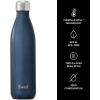 imageSwell Stainless Steel Water Bottle 25oz Goals Triple Layered Vacuum Insulated Containers Keeps Drinks Cold for 48 Hours and Hot for 24 BPA Free Perfect for On the GoBlue Suede