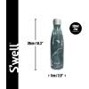 imageSwell Stainless Steel Water Bottle 25oz Goals Triple Layered Vacuum Insulated Containers Keeps Drinks Cold for 48 Hours and Hot for 24 BPA Free Perfect for On the GoGreen Foliage