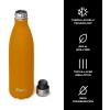 imageSwell Stainless Steel Water Bottle 25oz Peacock Blue Triple Layered Vacuum Insulated Containers Keeps Drinks Cold for 48 Hours and Hot for 24 BPA Free Perfect for On the GoGolden Hour