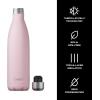 imageSwell Stainless Steel Water Bottle 25oz Peacock Blue Triple Layered Vacuum Insulated Containers Keeps Drinks Cold for 48 Hours and Hot for 24 BPA Free Perfect for On the GoPink Topaz