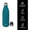 imageSwell Stainless Steel Water Bottle 25oz Peacock Blue Triple Layered Vacuum Insulated Containers Keeps Drinks Cold for 48 Hours and Hot for 24 BPA Free Perfect for On the GoPeacock Blue