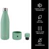 imageSwell Stainless Steel Water Bottle with Bumper 17oz Sunrise Triple Layered Vacuum Insulated Containers Keeps Drinks Cold for 36 Hours and Hot for 18 BPA Free Perfect for On the GoMoss