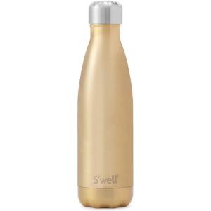 imageSwell Stainless Steel Water Bottle 25oz Goals Triple Layered Vacuum Insulated Containers Keeps Drinks Cold for 48 Hours and Hot for 24 BPA Free Perfect for On the GoSparkling Champagne