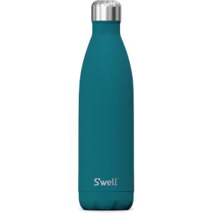 imageSwell Stainless Steel Water Bottle 25oz Peacock Blue Triple Layered Vacuum Insulated Containers Keeps Drinks Cold for 48 Hours and Hot for 24 BPA Free Perfect for On the GoPeacock Blue
