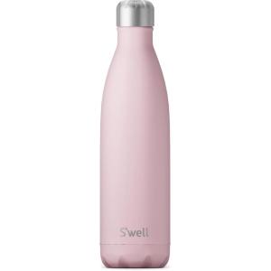 imageSwell Stainless Steel Water Bottle 25oz Peacock Blue Triple Layered Vacuum Insulated Containers Keeps Drinks Cold for 48 Hours and Hot for 24 BPA Free Perfect for On the GoPink Topaz