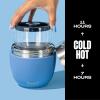 imageSwell Eats Stainless Steel Food Bowls 215oz Desert Sky TripleLayered VacuumInsulated Containers Keeps Food Cold for 11 Hours and Hot for 7 hours Condensation Free BPA Free
