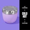 imageSwell Eats Stainless Steel Food Bowls 215oz Lilac TripleLayered VacuumInsulated Containers Keeps Food Cold for 11 Hours and Hot for 7 hours Condensation Free BPA Free