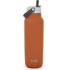 imageSwell Recycled Stainless Steel Explorer with Flip Straw Lid and Handle 40oz Green Jasper Triple Layered Vacuum Insulated Containers Keeps Drinks Cold for 54 Hours and Hot for 12Carnelian
