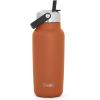 imageSwell Recycled Stainless Steel Explorer with Flip Straw Lid and Handle 40oz Green Jasper Triple Layered Vacuum Insulated Containers Keeps Drinks Cold for 54 Hours and Hot for 12Carnelian