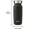 imageSwell Recycled Stainless Steel Explorer with Insulated Lid and Handle 32oz Himalayan Salt Triple Layered Vacuum Insulated Containers Keeps Drinks Cold for 42 Hours and Hot for 10Onyx