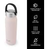 imageSwell Recycled Stainless Steel Explorer with Insulated Lid and Handle 32oz Himalayan Salt Triple Layered Vacuum Insulated Containers Keeps Drinks Cold for 42 Hours and Hot for 10Himalayan Salt