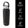 imageSwell Recycled Stainless Steel Explorer with Insulated Lid and Handle 32oz Himalayan Salt Triple Layered Vacuum Insulated Containers Keeps Drinks Cold for 42 Hours and Hot for 10Onyx