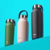 imageSwell Recycled Stainless Steel Explorer with Insulated Lid and Handle 32oz Himalayan Salt Triple Layered Vacuum Insulated Containers Keeps Drinks Cold for 42 Hours and Hot for 10Carnelian
