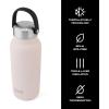imageSwell Recycled Stainless Steel Explorer with Insulated Lid and Handle 32oz Himalayan Salt Triple Layered Vacuum Insulated Containers Keeps Drinks Cold for 42 Hours and Hot for 10Himalayan Salt