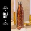 imageSwell Stainless Steel Water Bottle 17 Fl ounces Himalayan Salt TripleLayered VacuumInsulated Containers Keeps Drinks Cold for 36 Hours and Hot for 18 BPAFree Perfect for On the GoBurgundy Swirl