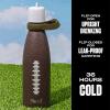 imageSwell Stainless Steel Water Bottle with Flip Straw Cap 17oz Geode Rose Triple Layered Vacuum Insulated Containers Keeps Drinks Cold for 36 Hours and Hot for 10 Perfect for On the GoEnd Zone