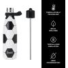 imageSwell Stainless Steel Water Bottle with Flip Straw Cap 17oz Geode Rose Triple Layered Vacuum Insulated Containers Keeps Drinks Cold for 36 Hours and Hot for 10 Perfect for On the GoGoals
