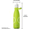 imageSwell Stainless Steel Water Bottle with Flip Straw Cap 17oz Geode Rose Triple Layered Vacuum Insulated Containers Keeps Drinks Cold for 36 Hours and Hot for 10 Perfect for On the GoMatch Point