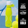 imageSwell Stainless Steel Water Bottle with Flip Straw Cap 17oz Geode Rose Triple Layered Vacuum Insulated Containers Keeps Drinks Cold for 36 Hours and Hot for 10 Perfect for On the GoMatch Point