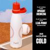 imageSwell Stainless Steel Water Bottle with Flip Straw Cap 17oz Geode Rose Triple Layered Vacuum Insulated Containers Keeps Drinks Cold for 36 Hours and Hot for 10 Perfect for On the GoHome Run